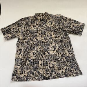 Vintage Tori Richard Honolulu‎ Hawaiian Shirt Mens 2XL Beach Aloha